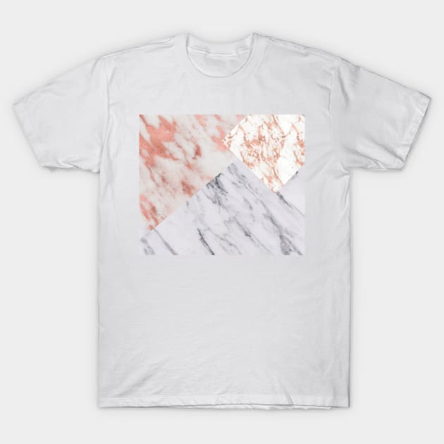 Mixed marbles collage T-Shirt by marbleco